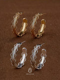 Elarisse Lace Halo Earrings