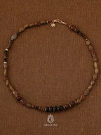 Terranova Jasper Wood Necklace