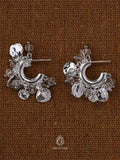 Lunelle Vintage Circle Drop Earrings