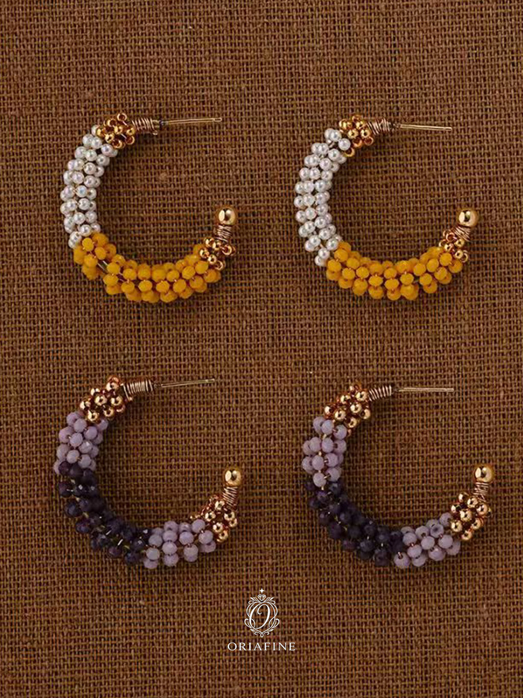 Monéa Dual Pearl Fusion Earrings