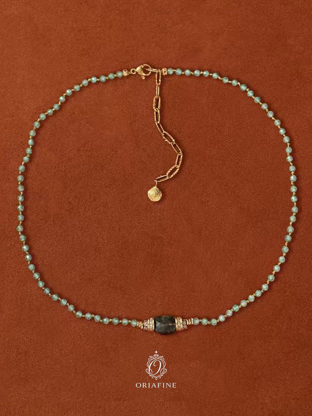 Azure Song Beaded Choker Necklace