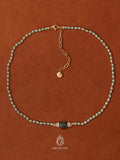 Azure Song Beaded Choker Necklace