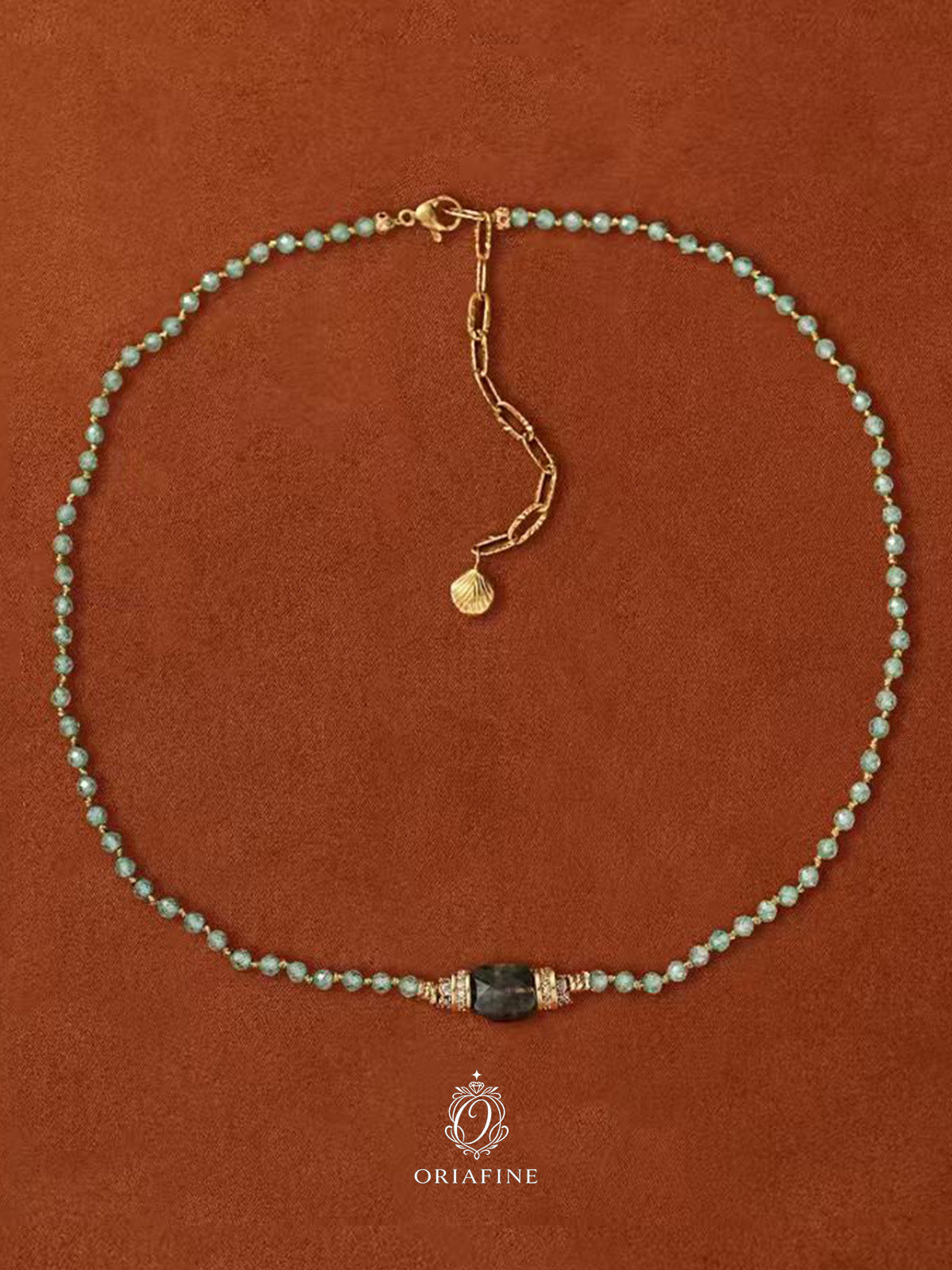 Azure Song Beaded Choker Necklace