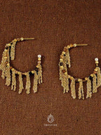 Solmare Tassel Hoop Earrings