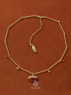 Rosavelle Garnet Crystal Pendant Necklace