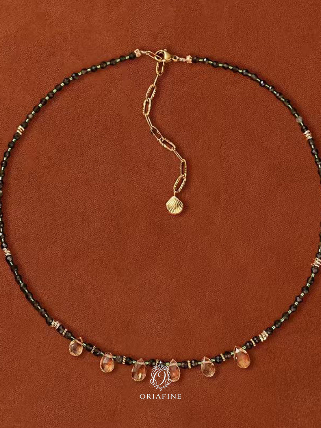 Verdelle Citrine Forest Necklace