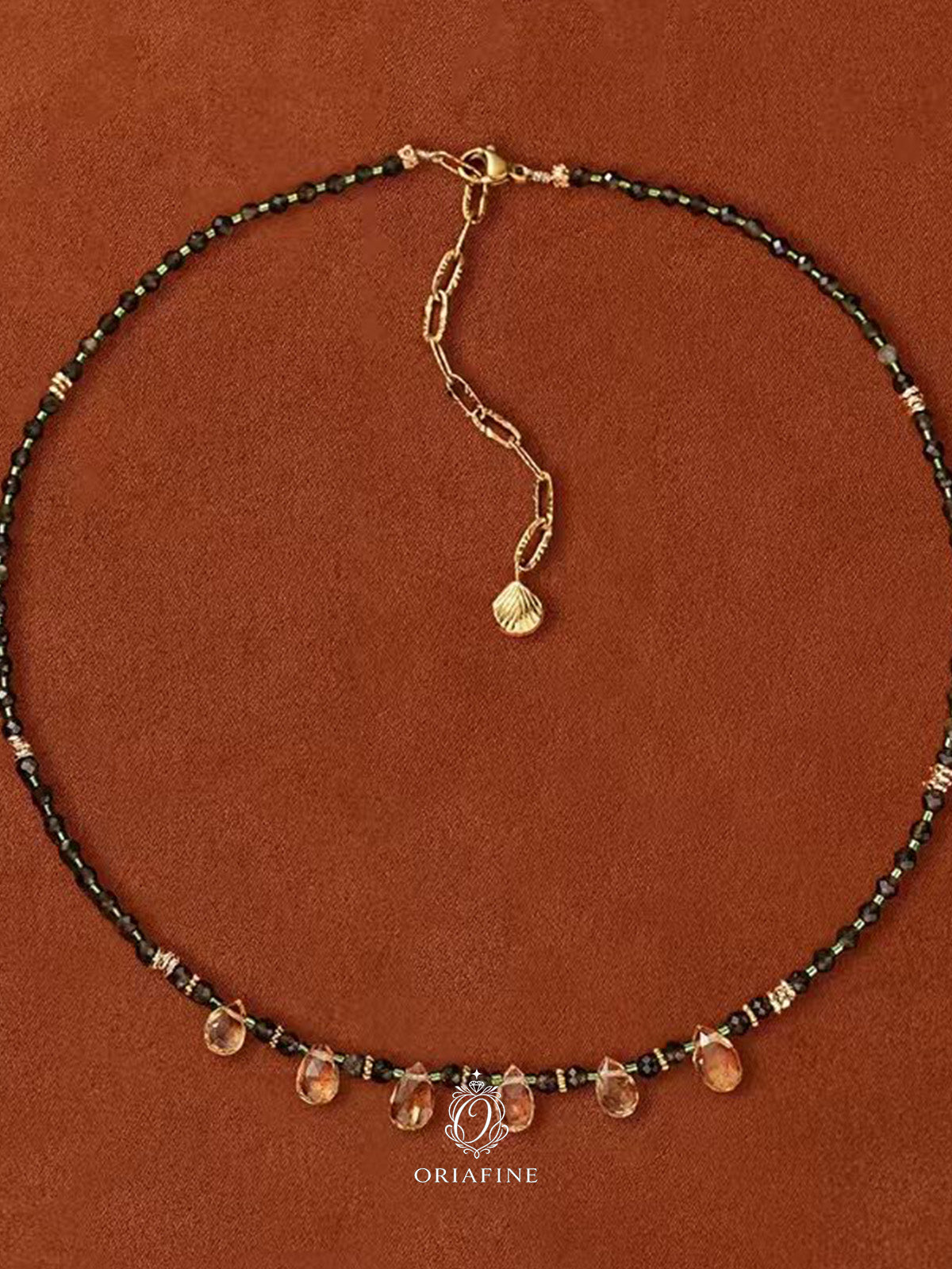 Verdelle Citrine Forest Necklace