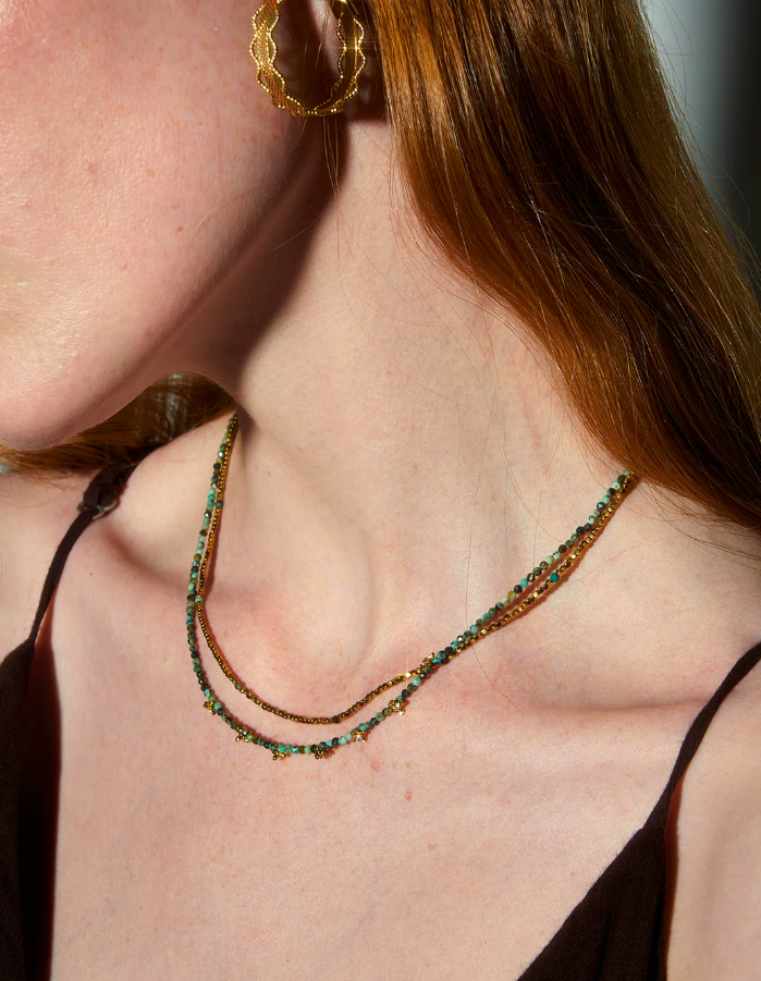 Florette Double Strand Necklace