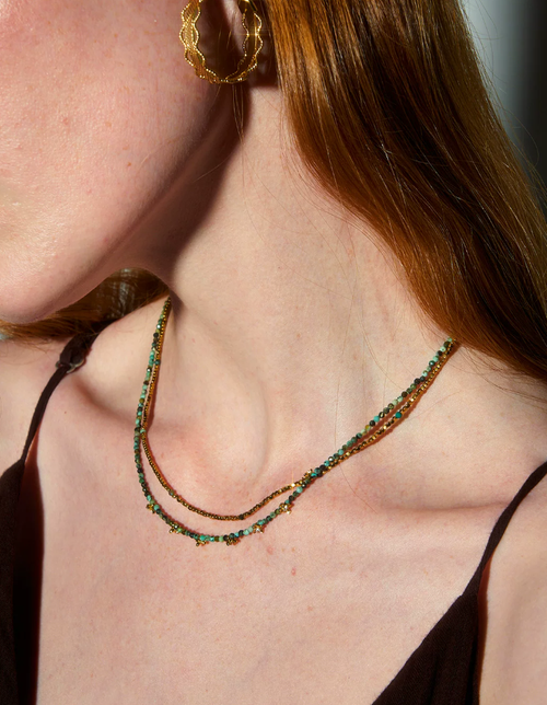 Florette Double Strand Necklace