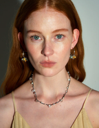 Aureline Crystal Woven Necklace