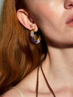 Monéa Dual Pearl Fusion Earrings