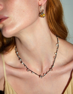 Aureline Crystal Woven Necklace