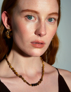Terranova Jasper Wood Necklace