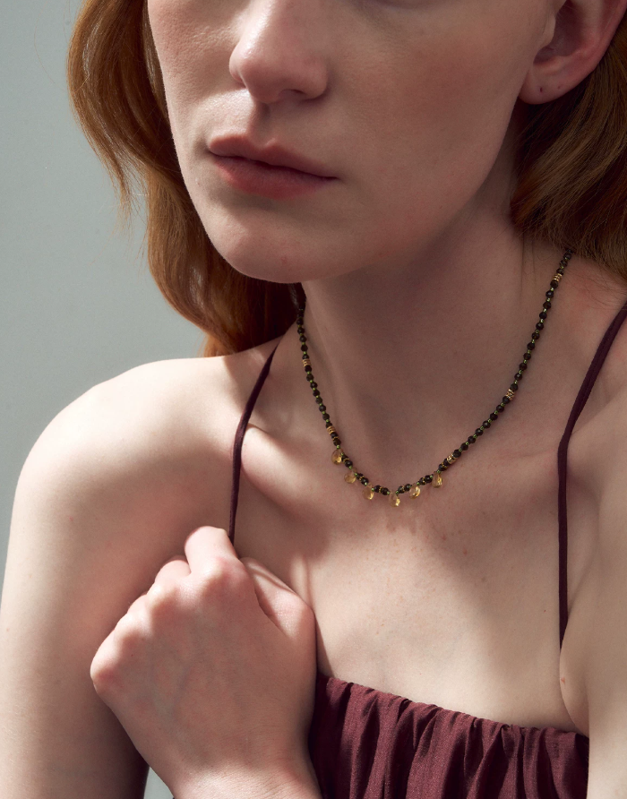 Verdelle Citrine Forest Necklace