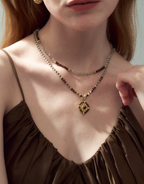 Madera Tiger Eye Pendant Necklace
