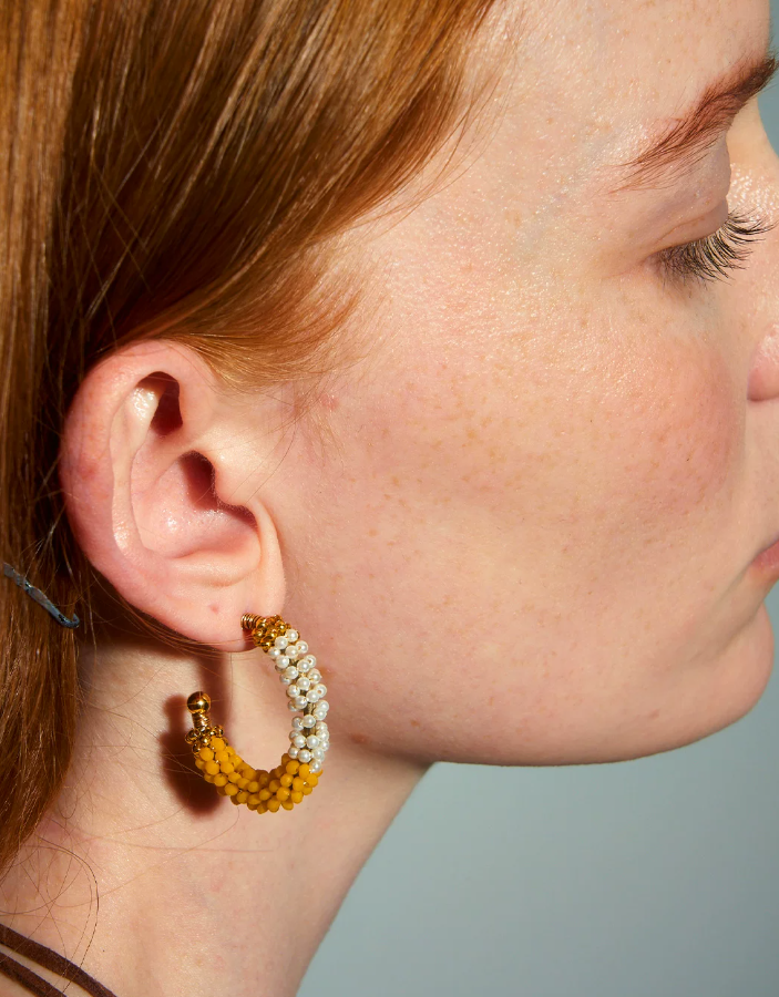 Monéa Dual Pearl Fusion Earrings